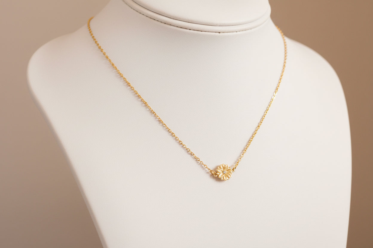 18K Gold PVD Stainless Steel Loop Connector Chain Necklace