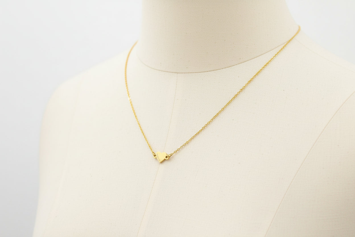 18K Gold PVD Stainless Steel Loop Connector Chain Necklace