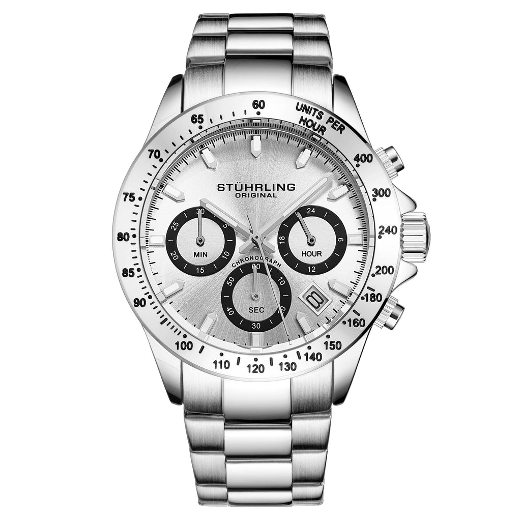 Stuhrling Ultima 3960 Quartz 42mm Chronograph